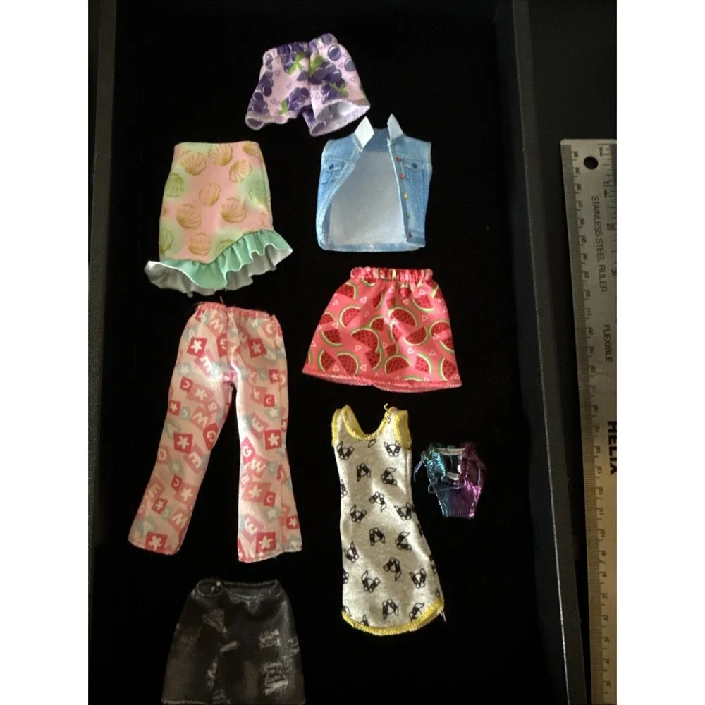 Barbie‎ Doll Size Clothes, Pants Skirt Dresses Tops. 3933